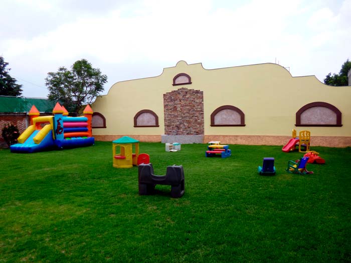 GUARIDA DEL JAGUAR Jardín para eventos